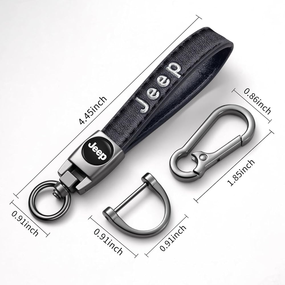 【完売品】 Llife LEATHER KEY CHAIN BLACK Amazon.com: Wasben Black Color Genuine Leather Car Logo